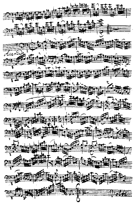 Cello Suite No.1 in G: Allemande                                         