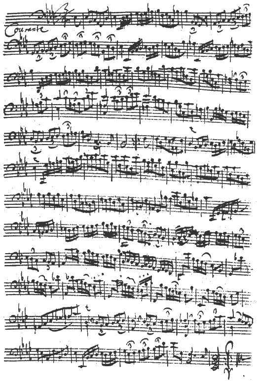 Cello Suite No. 4 in E flat major: Courante
