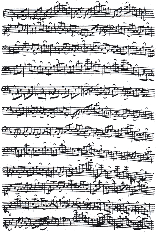 Bach Suite No. 6 in D major: Prelude (Pt 2)