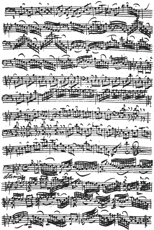 Bach Cello Suite No. 6 in D major: Prelude (concl.), Allemande (Pt. 1)