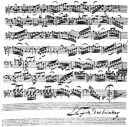 Bach Cello Suite No. 6 in D major: Gigue (concl.)